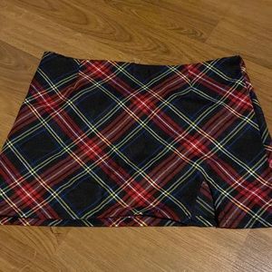 Plaid skirt